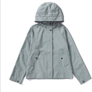 Cropped City Anorak in Pale Sage